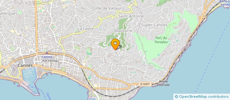 localisation de l'entreprise FEDERATION DEPARTEMENTALE DES GROUPES DE LIBRES PENSEURS DES ALPES MARITIMES à CANNES