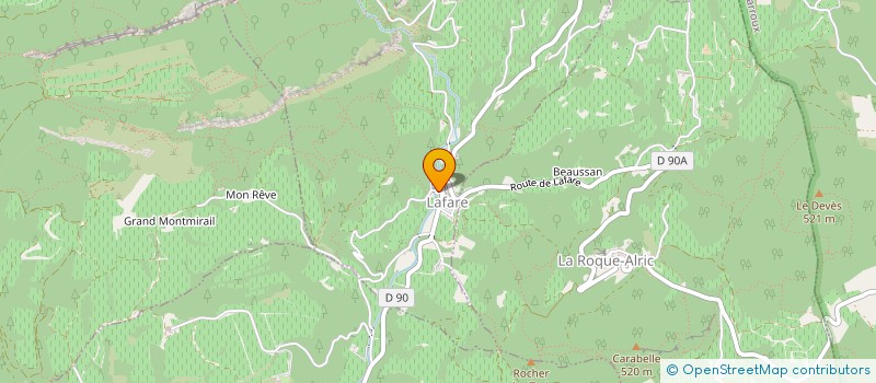 localisation de l'entreprise FEDERATION DEPARTEMENTALE DES JEUNES AGRICULTEURS DU MODEF DE VAUCLUSE  BEAUMES-DE-VENISE