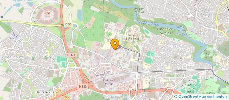 localisation de l'entreprise FEDERATION DEPT GPTS DEFENSE ORGA NUIS à ANGERS