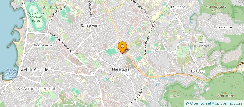 localisation de l'entreprise FEDERATION DES A.V.I.E. ENVIRONNEMENT  MARSEILLE
