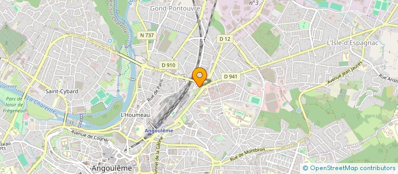 localisation de l'entreprise FEDERATION DES ACTEURS DE L URGENCE SOCIALE DE LA CHARENTE à ANGOULEME