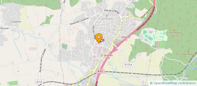 localisation de l'entreprise FEDERATION DES ACTEURS DE LA CHANSON  VENELLES