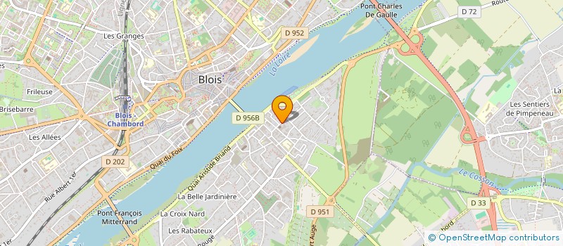 localisation de l'entreprise FEDERATION DES ACTEURS DE LA SOLIDARITE CENTRE-VAL DE LOIRE à BLOIS