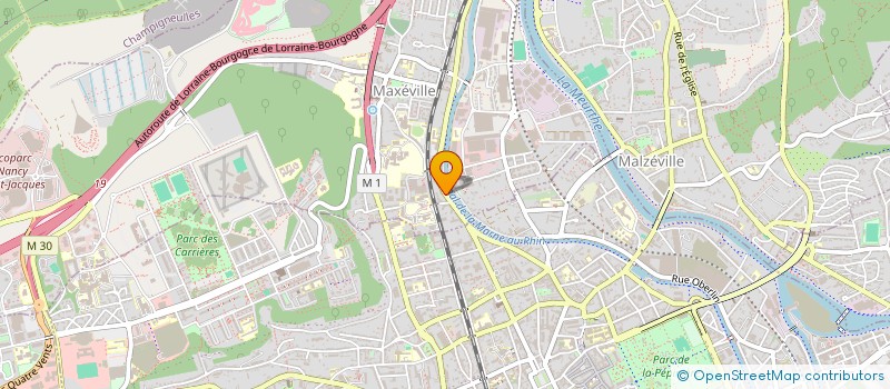 localisation de l'entreprise FEDERATION DES ACTEURS DE LA SOLIDARITE GRAND EST  MAXEVILLE