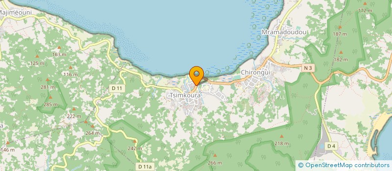 localisation de l'entreprise FEDERATION DES ACTEURS ECONOMIQUES DE LA COMMUNE DE CHIRONGUI à CHIRONGUI