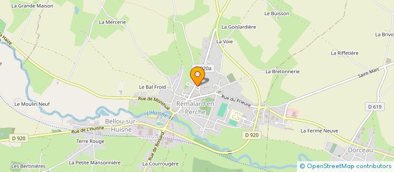 localisation de l'entreprise FEDERATION DES AMIS DU PERCHE à NOGENT-LE-ROTROU