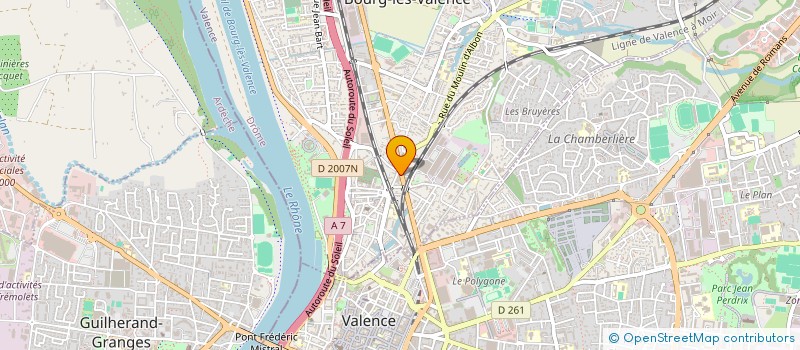 localisation de l'entreprise FEDERATION DES ANCIENS COMBATTANTS ALGERIE TUNISIE MAROC à BOURG-LES-VALENCE