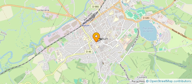 localisation de l'entreprise FEDERATION DES ARTS DE LA RUE BFC  AUTUN