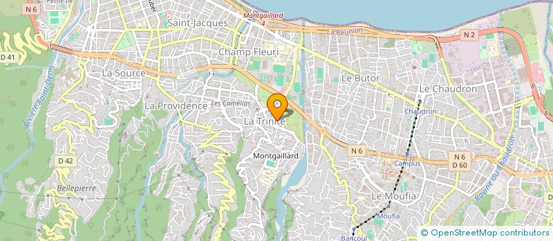 localisation de l'entreprise FEDERATION DES ASSOCIATIONS COMORIENNES DE SAINT-DENIS à SAINT-DENIS
