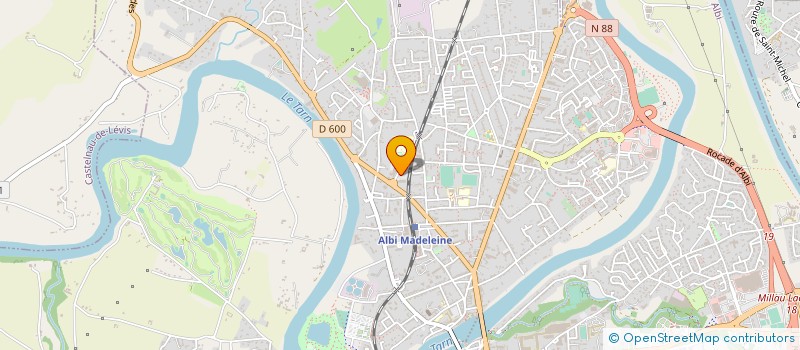 localisation de l'entreprise FEDERATION DES ASSOCIATIONS CULTURELLES ET INTELLECTUELLES DU TARN à ALBI