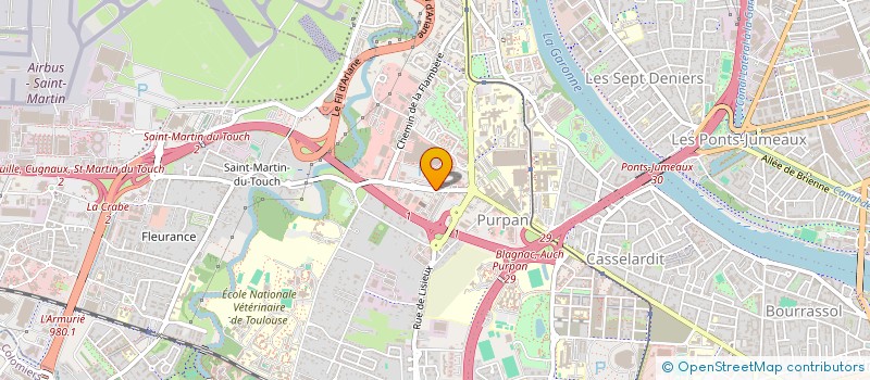 localisation de l'entreprise FEDERATION DES ASSOCIATIONS DE REGULATION DE MIDI PYRENEES (FARMIP) à TOULOUSE
