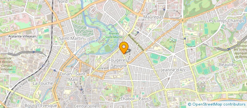 localisation de l'entreprise FEDERATION DES ASSOCIATIONS DES DIPLOMES DES INSTITUTS D ETUDES POLITIQUES à RENNES