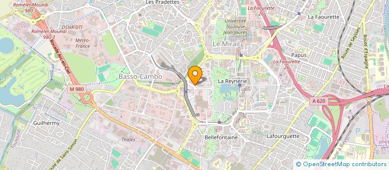 localisation de l'entreprise FEDERATION DES ASSOCIATIONS DES RETRAITES D'OC à TOULOUSE