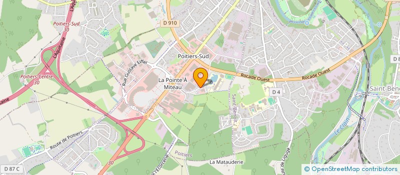 localisation de l'entreprise FEDERATION DES ASSOCIATIONS FAMILIALES CATHOLIQUES DU DEPARTEMENT DE LA VIENNE à POITIERS