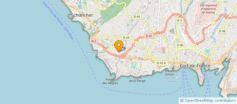 localisation de l'entreprise FEDERATION DES ASSOCIATIONS INDO MARTINQ à SCHŒLCHER