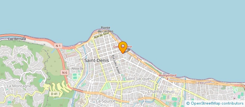 localisation de l'entreprise FEDERATION DES ASSOCIATIONS MAHORAISES ACTIVES DE LA REUNION à SAINT-DENIS