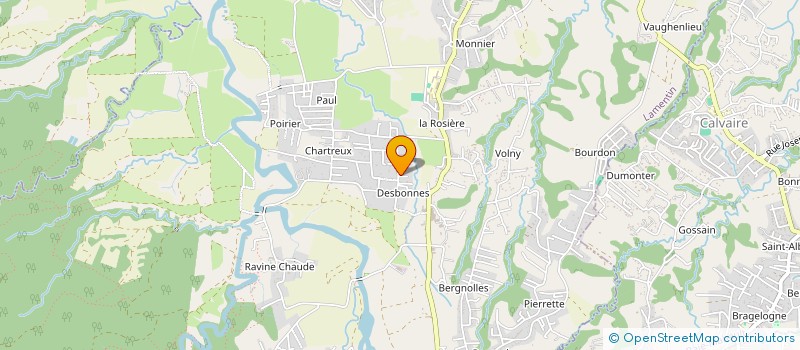 localisation de l'entreprise FEDERATION DES ASSOCIATIONS PAYSANS ET LA PROTECTION DE L'ENVIRONNEMENT (FAPPE)  LAMENTIN