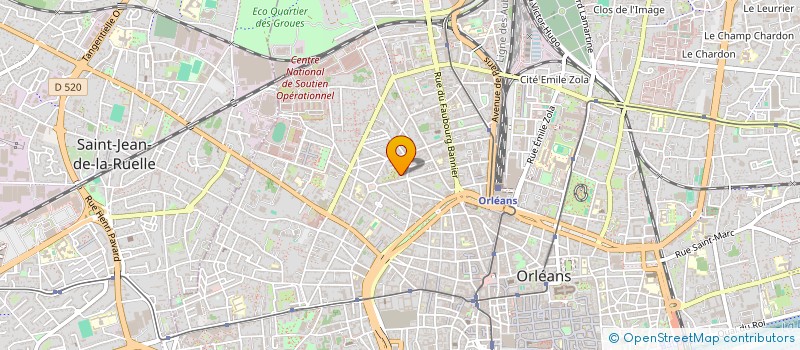 localisation de l'entreprise FEDERATION DES ASSOCIATIONS POUR LE DEVELOPPEMENT DURABLE EN AFRIQUE (FADDA) à ORLEANS