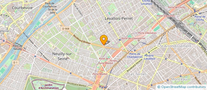 localisation de l'entreprise FEDERATION DES ASSURANCES LEVALLOISIENNES à LEVALLOIS-PERRET
