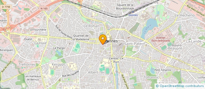 localisation de l'entreprise FEDERATION DES AUMONERIES DE L'ENSEIGNEMENT PUBLIC DU PAYS DE VANNES à VANNES