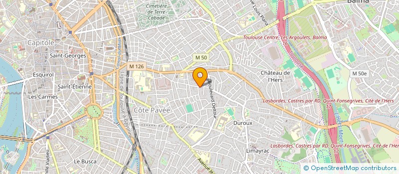 localisation de l'entreprise FEDERATION DES BABY SITTER  TOULOUSE