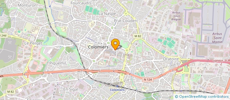 localisation de l'entreprise FEDERATION DES CENTRES SOCIAUX ET SOCIOCULTURELS D'OCCITANIE DE L'OUEST à COLOMIERS
