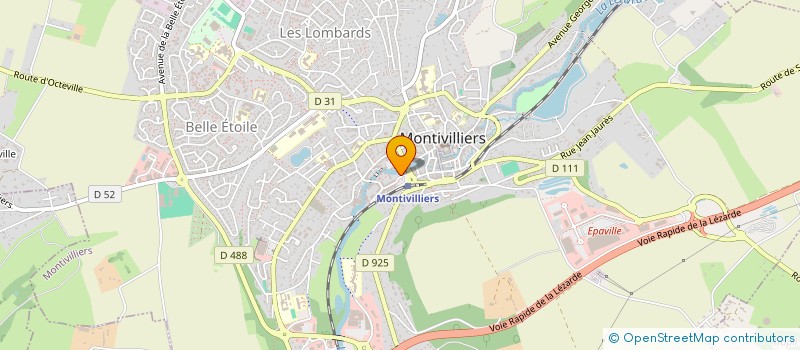 localisation de l'entreprise FEDERATION DES CENTRES SOCIAUX ET SOCIOCULTURELS DE SEINE-MARITIME  MONTIVILLIERS