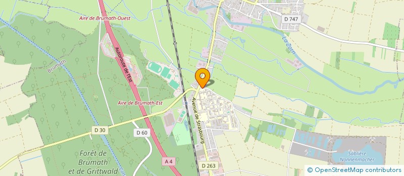 localisation de l'entreprise FEDERATION DES CHASSEURS DU BAS-RHIN  GEUDERTHEIM