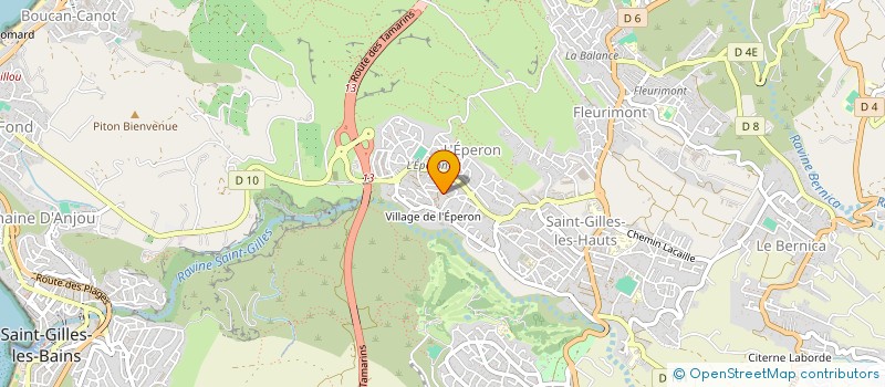 localisation de l'entreprise FEDERATION DES CHOEURS DE LA REUNION  LA POSSESSION