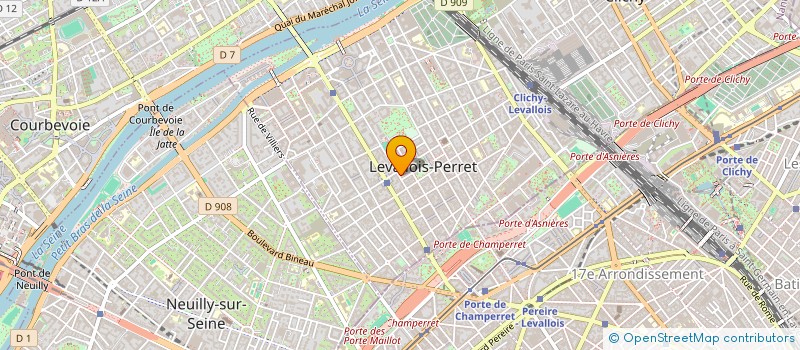 localisation de l'entreprise FEDERATION DES COLLEGES DE GENERALISTES ENSEIGNANTS D ILE DE FRANCE à LEVALLOIS-PERRET