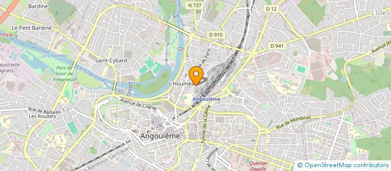 localisation de l'entreprise FEDERATION DES CONSEILS DE PARENTS D ELEVES à ANGOULEME