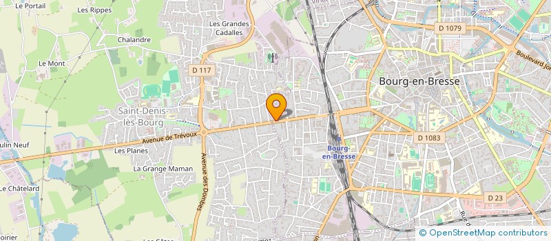 localisation de l'entreprise FEDERATION DES CONSEILS DE PARENTS D ELEVES- CONSEIL DEPARTEMENTAL DE L AIN à SAINT-DENIS-LES-BOURG
