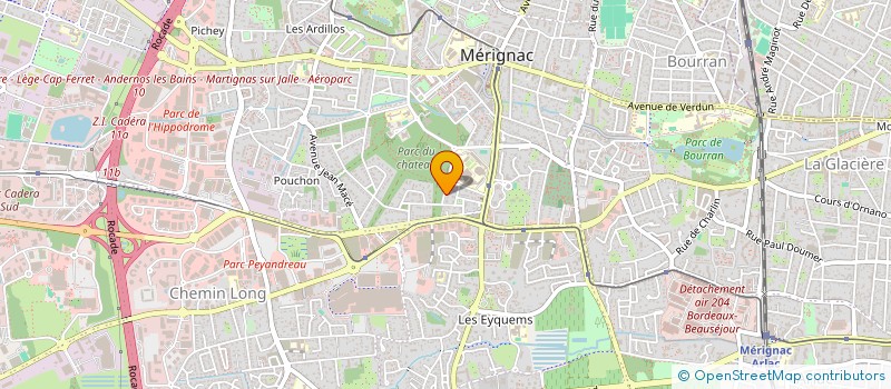 localisation de l'entreprise FEDERATION DES CONSEILS DE PARENTS D ELEVES DES LYCEES DAGUIN ET DASSAULT à MERIGNAC