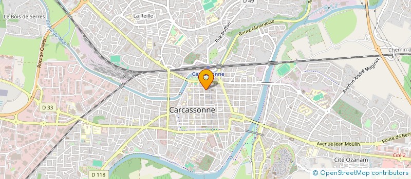localisation de l'entreprise FEDERATION DES CONSEILS PARENTS D'ELEVES à CARCASSONNE