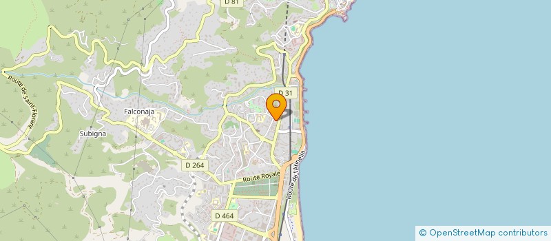 localisation de l'entreprise FEDERATION DES CONSEILS PARENTS ELEVES à BASTIA