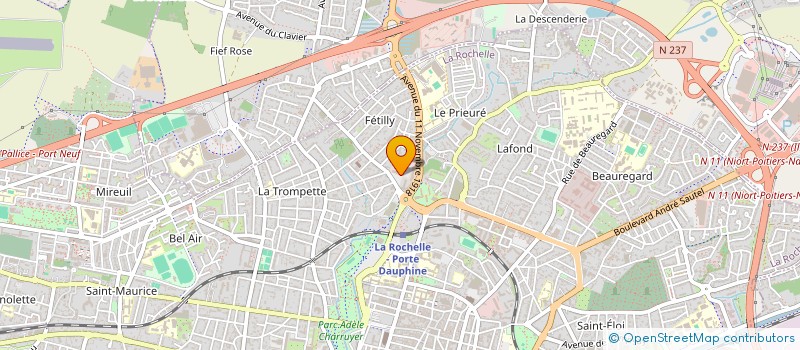 localisation de l'entreprise FEDERATION DES COOPERATIVES D'UTILISATION DE MATERIELS AGRICOLES (DITES CUMA) DES CHARENTES  SAINTES