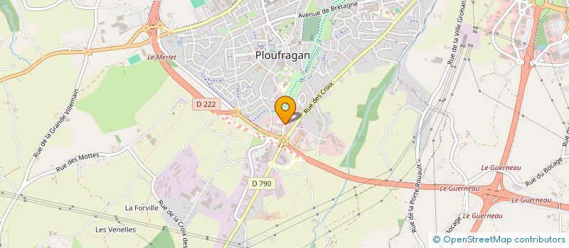 localisation de l'entreprise FEDERATION DES COTES D'ARMOR POUR LA PECHE ET LA PROTECTION DU MILIEU AQUATIQUE  PLOUFRAGAN