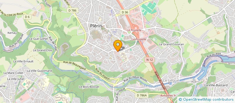 localisation de l'entreprise FEDERATION DES CUMA DE BRETAGNE à LAMBALLE-ARMOR