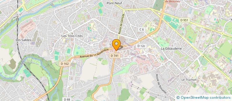 localisation de l'entreprise FEDERATION DES DISPOSITIFS D'APPUI A LA COORDINATION à LIMOGES