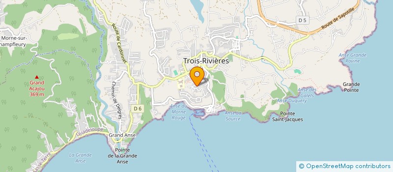 localisation de l'entreprise FEDERATION DES EGLISES DE LA NOUVELLE ALLIANCE CHRETIENNE ARCHIPEL GUADELOUPE à TROIS RIVIERES
