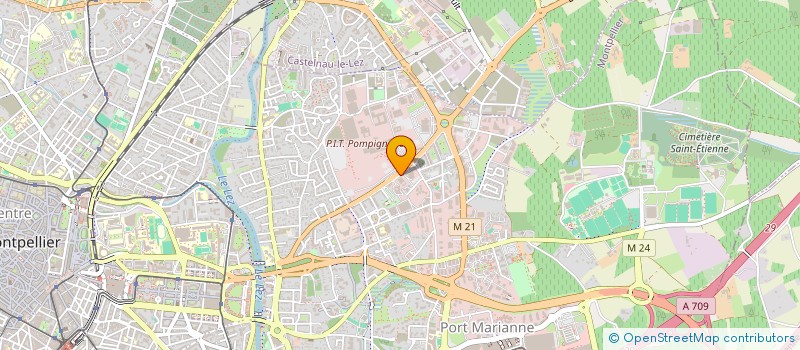 localisation de l'entreprise FEDERATION DES EMPLOIS FAMILAIUX DE L HERAULT - AEF à MONTPELLIER