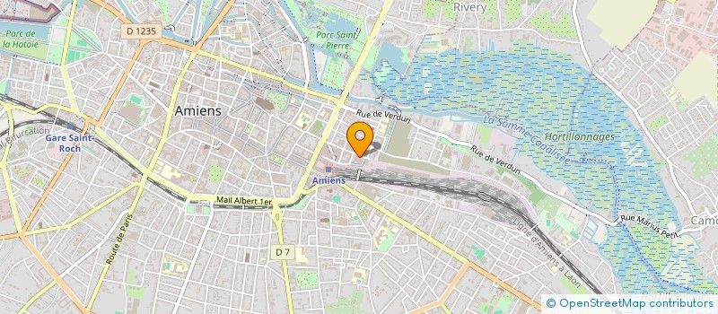 localisation de l'entreprise FEDERATION DES ENTREPRISES PUBLIQUES LOCALES NORD PAS DE CALAIS PICARDIE  AMIENS