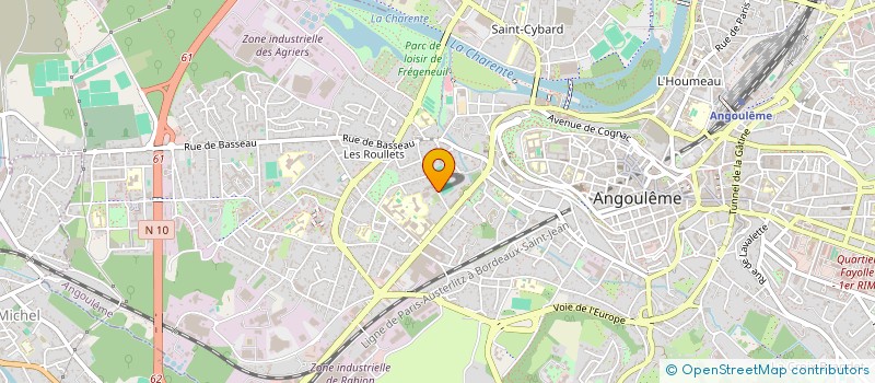 localisation de l'entreprise FEDERATION DES ETUDIANTS D ANGOULEME à ANGOULEME