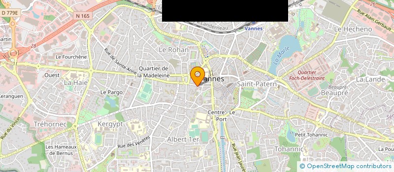 localisation de l'entreprise FEDERATION DES ETUDIANTS DE BRETAGNE SUD  VANNES