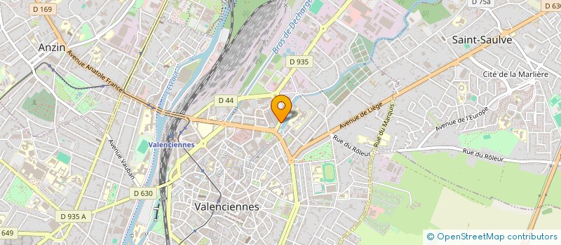 localisation de l'entreprise FEDERATION DES ETUDIANTS DE VALENCIENNES  VALENCIENNES