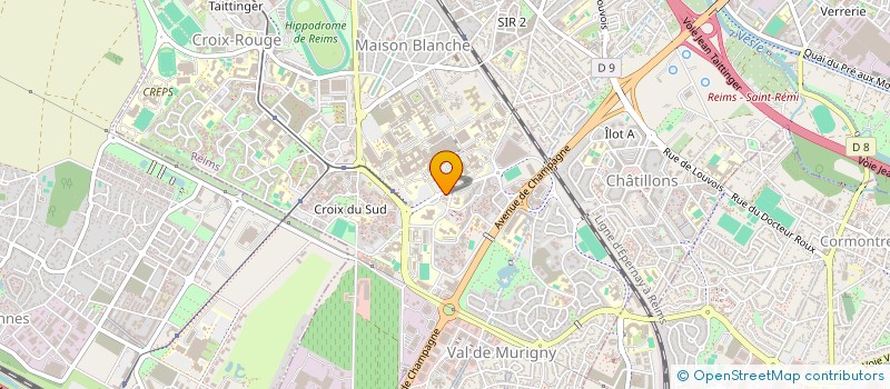 localisation de l'entreprise FEDERATION DES ETUDIANTS REMOIS EN MEDECINE  REIMS