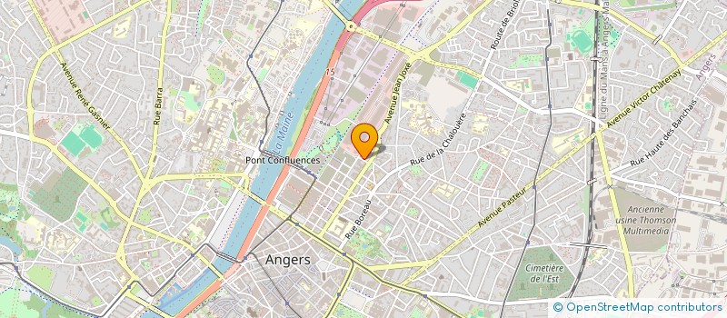 localisation de l'entreprise FEDERATION DES FILIERES QUALITE DES PAYS DE LA LOIRE à ANGERS