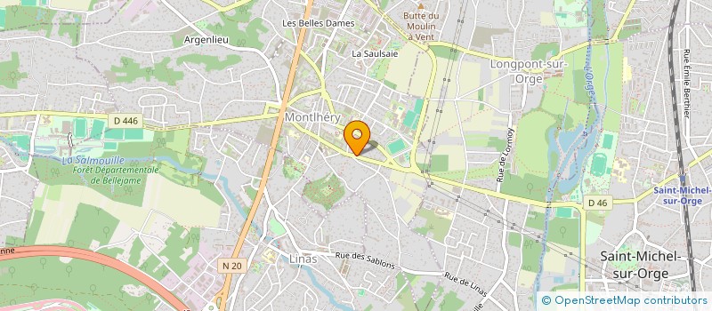 localisation de l'entreprise FEDERATION DES MANAGERS DE TRANSITION (FMT)  MONTLHERY