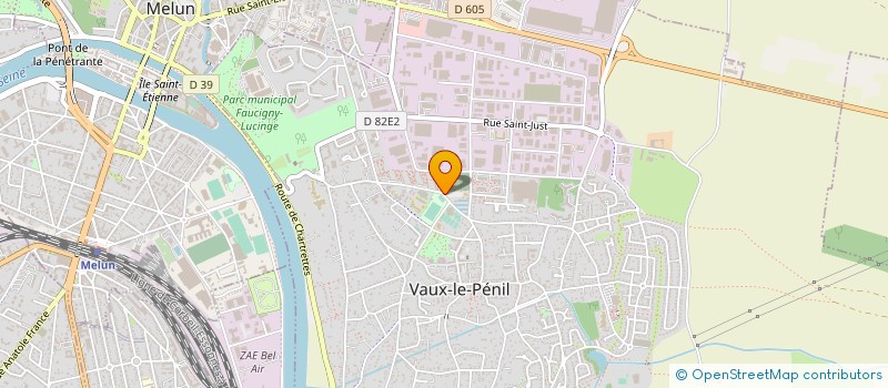 localisation de l'entreprise FEDERATION DES MOTARDS DE FRANCE D'ILE-DE-FRANCE à VAUX-LE-PENIL