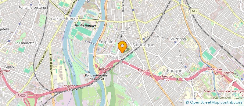 localisation de l'entreprise FEDERATION DES MOTARDS DE FRANCE D'OCCITANIE  TOULOUSE